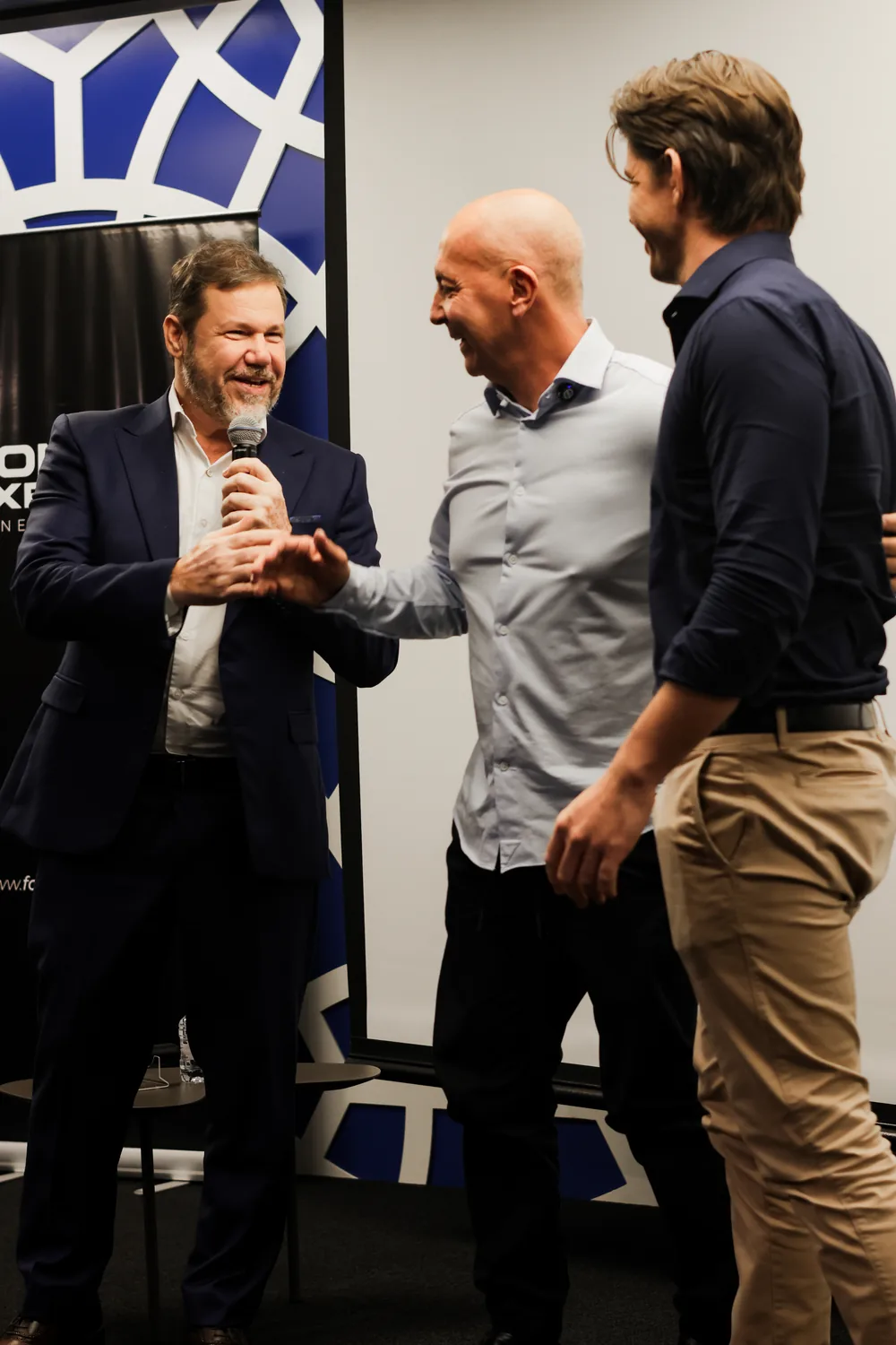 Momento de interação durante o evento